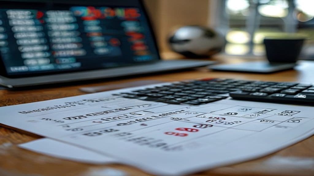 محاسبه حاشیه سود bookmaker و overround با نمایش ضرایب فوتبال و ماشین حساب برای شرط بندی