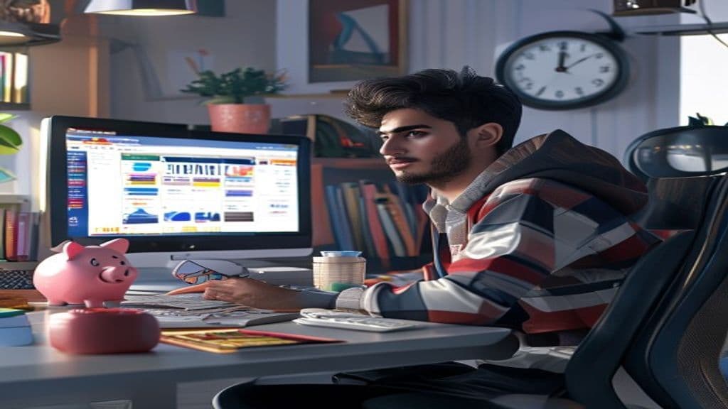 کاربر ایرانی در حال شرط‌بندی مسئولانه با ابزارهای مدیریت سرمایه و محدودیت روی سایت شرط‌بندی