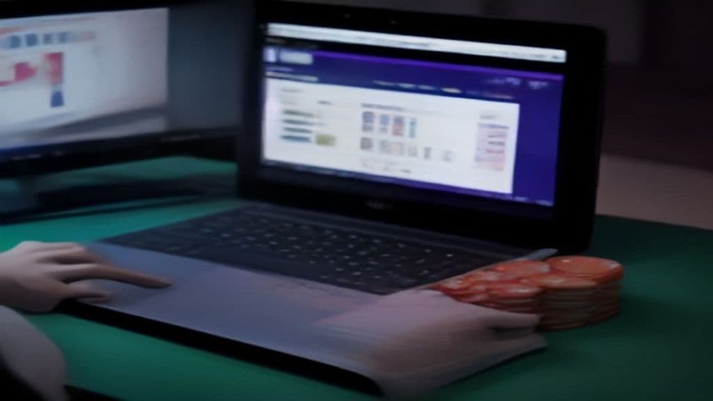 نمایی از رابط کاربری کازینو آنلاین مدرن با نمایش نرخ RTP بازی اسلات جدید و میز شرطبندی دیجیتال
